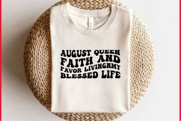 August Birthday Unique Retro T-shirt Design Review
