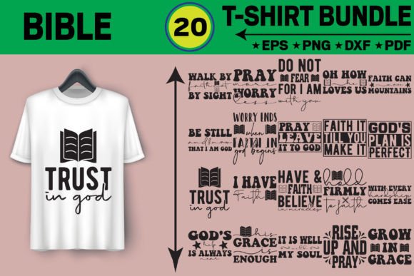 Bible T-Shirt Design Bundle Review: Faith on Fabric