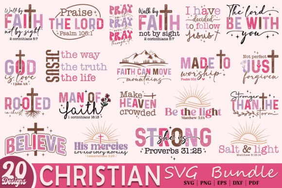 Christian SVG Bundle, Faith SVG Review: A Designer’s Perspective