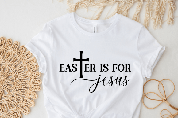 Easter is for Jesus SVG PNG: A Faith-Focused Design for Embroidery Projects