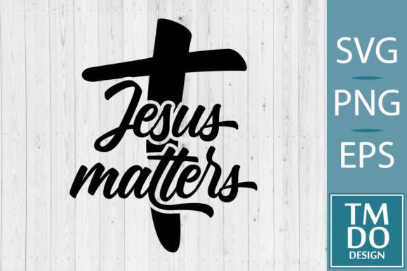 Jesus Matters: Faith SVG for Real Embroidery Projects