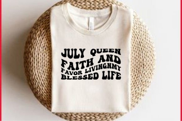July Birthday Unique Retro T-Shirt Design Review