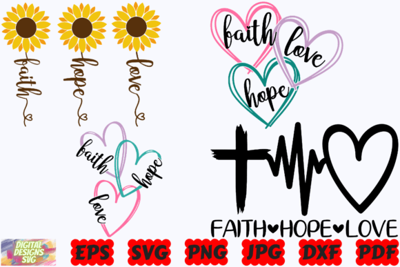 Real-World Review of Faith Hope Love SVG