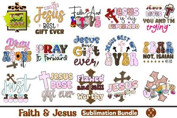 Review of Faith and Jesus Sublimation Bundle for Real Projects