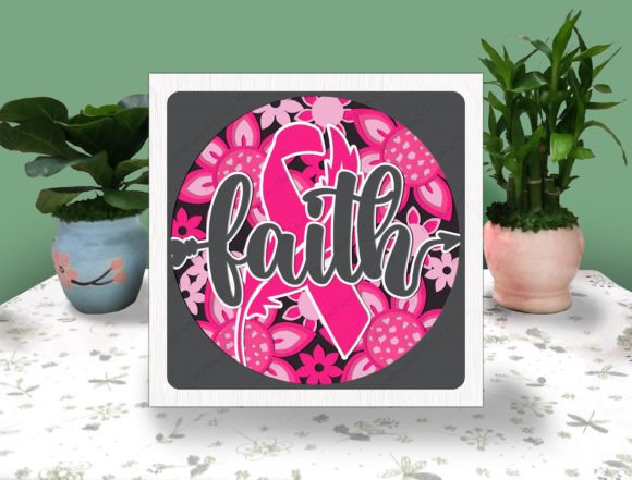 Reviewing Faith Cancer 3D Box Paper Svg for Real Embroidery Projects