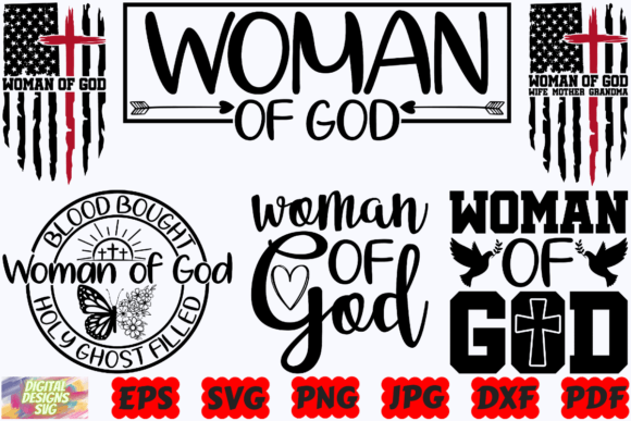 Woman of God SVG Review for Real Embroidery Projects